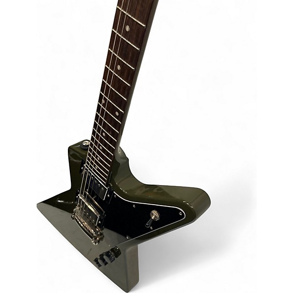 Used Epiphone Explorer Limited Run Green Solid Body Electric Guitar