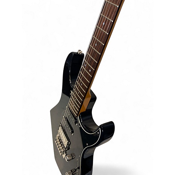 Used Yamaha Pacifica PAC612VIIFM Black Solid Body Electric Guitar