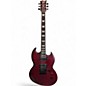 Used ESP LTD Viper 1000 Deluxe Maroon Solid Body Electric Guitar thumbnail