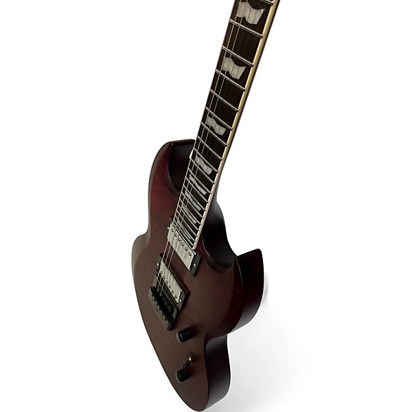 Used ESP LTD Viper 1000 Deluxe Maroon Solid Body Electric Guitar
