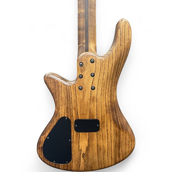 Used Schecter Guitar Research CUSTOM SHOP STILETTO 4 STRING Antique Natural Electric Bass Guitar