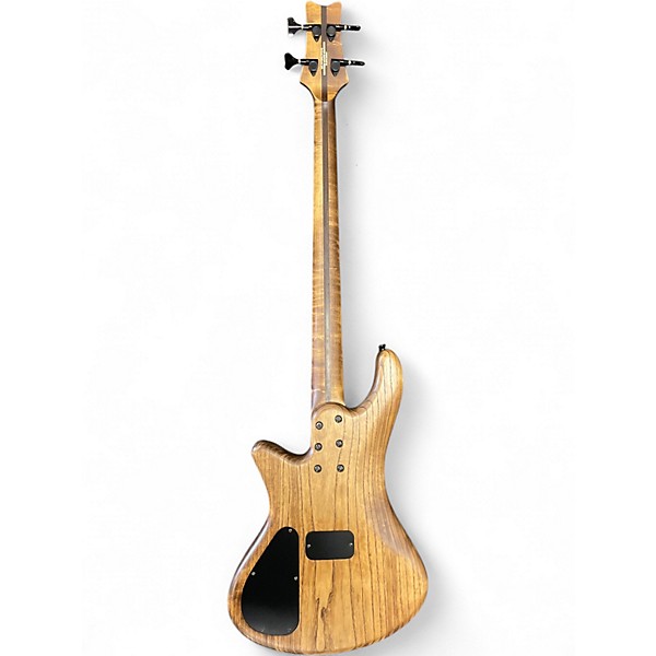 Used Schecter Guitar Research CUSTOM SHOP STILETTO 4 STRING Antique Natural Electric Bass Guitar
