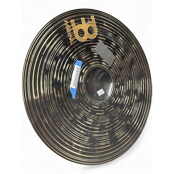 Used 2020 MEINL 22in CLASSICS CUSTOM DARK CRASH RIDE Cymbal