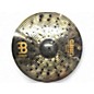 Used 2020 MEINL 22in CLASSICS CUSTOM DARK CRASH RIDE Cymbal