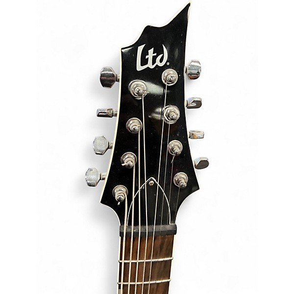 Used Ltd LTD H208 8 String Black Solid Body Electric Guitar