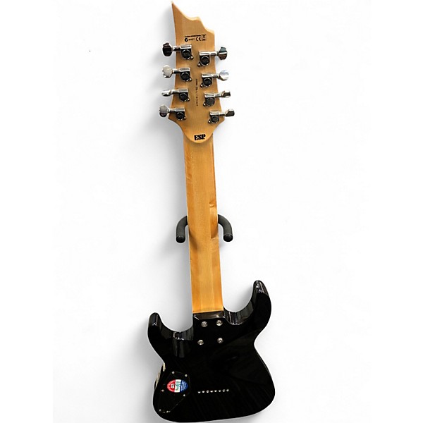 Used Ltd LTD H208 8 String Black Solid Body Electric Guitar