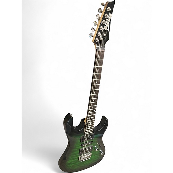 Used Ibanez GRG20Z Gio Emerald Green Solid Body Electric Guitar
