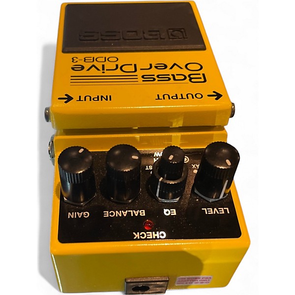Used BOSS ODB3 Bass Overdrive Bass Effect Pedal