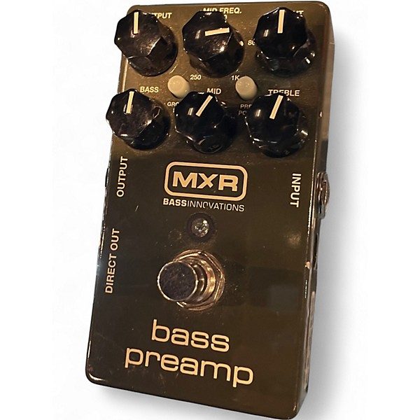 Used MXR M81 BASS PREAMP Bass Effect Pedal