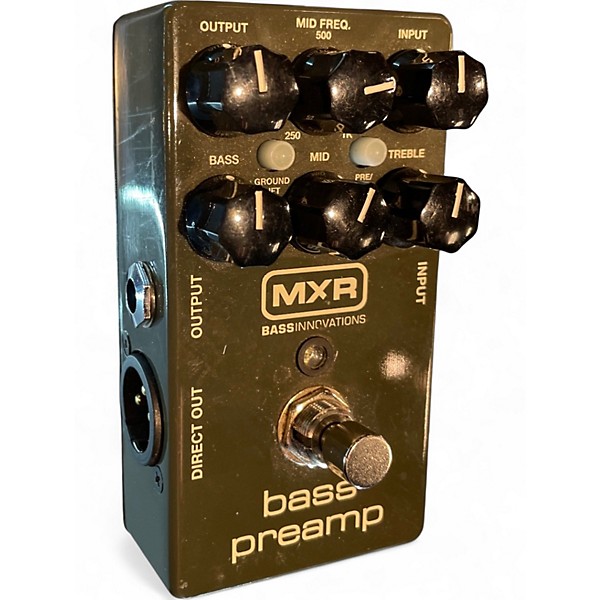 Used MXR M81 BASS PREAMP Bass Effect Pedal