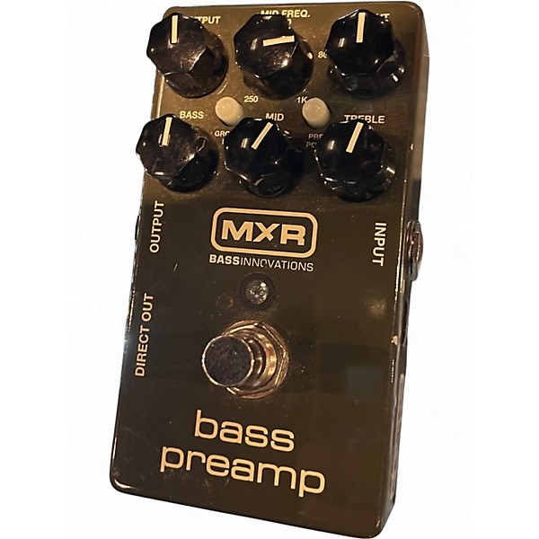 Used MXR M81 BASS PREAMP Bass Effect Pedal