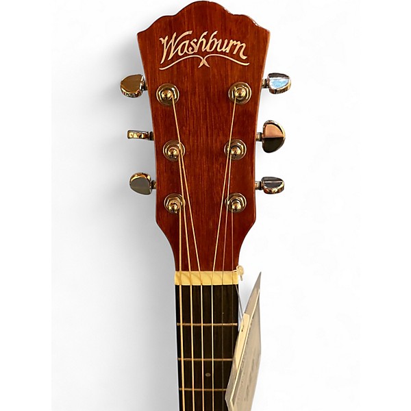 Used Washburn AD5CE Natural Acoustic Electric Guitar