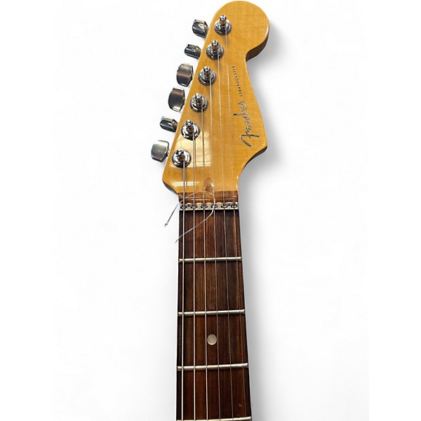 Used Fender American Deluxe Stratocaster Plus HSS Pearl White Solid Body Electric Guitar
