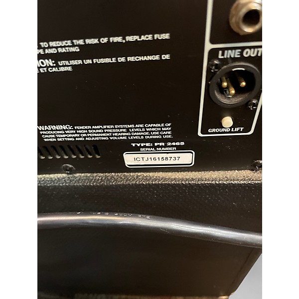 Used Fender Rumble 100 1x15 100W Bass Combo Amp