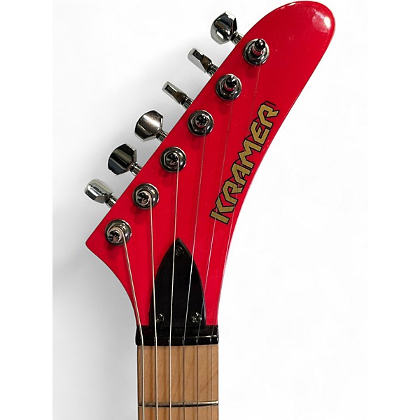 Used Kramer Baretta Special CORAL RED Solid Body Electric Guitar