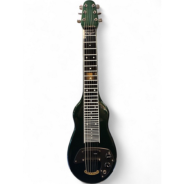 Used Melobar 6 String Lap Steel Green Lap Steel