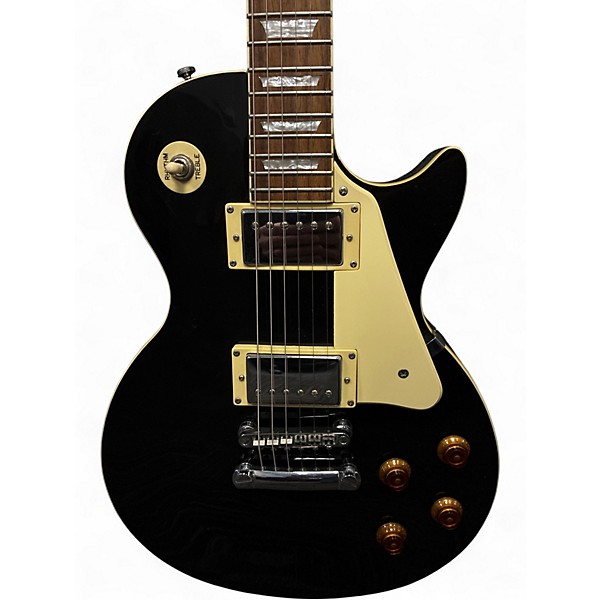 Used Epiphone Les Paul Traditional Pro IV Black Solid Body Electric Guitar