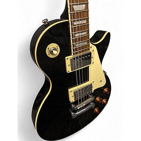 Used Epiphone Les Paul Traditional Pro IV Black Solid Body Electric Guitar