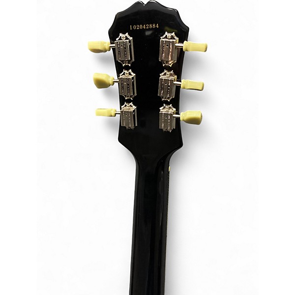 Used Epiphone Les Paul Traditional Pro IV Black Solid Body Electric Guitar