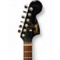 Used 1995 Fender Mustang Black Solid Body Electric Guitar
