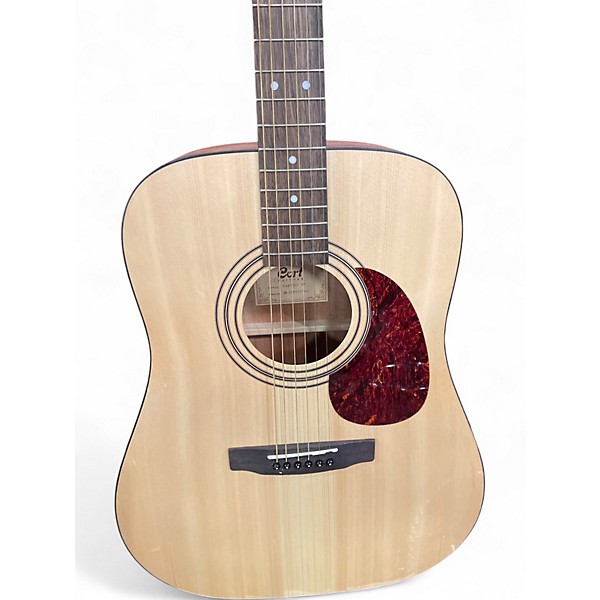 Used Cort EARTH60 OP Natural Acoustic Guitar