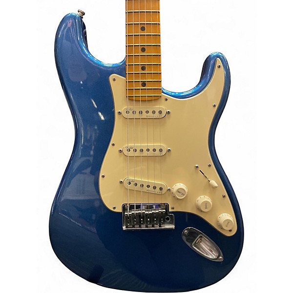 Used Fender American Ultra Stratocaster COBRA BLUE Solid Body Electric Guitar