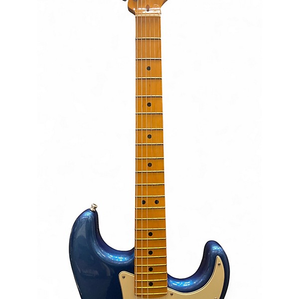 Used Fender American Ultra Stratocaster COBRA BLUE Solid Body Electric Guitar