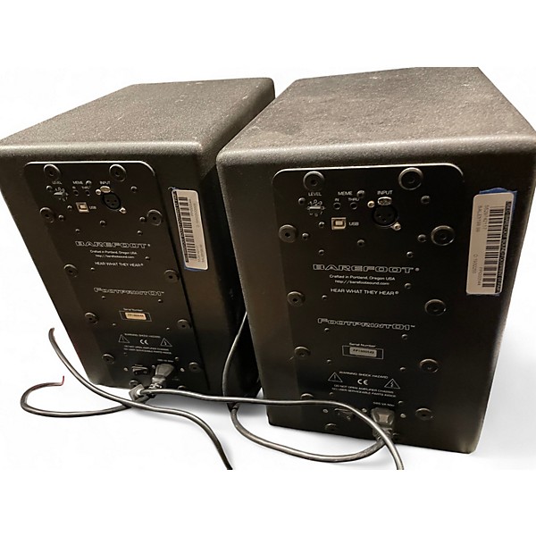 Used Barefoot Sound FOOTPRINT 01 PAIR Powered Monitor