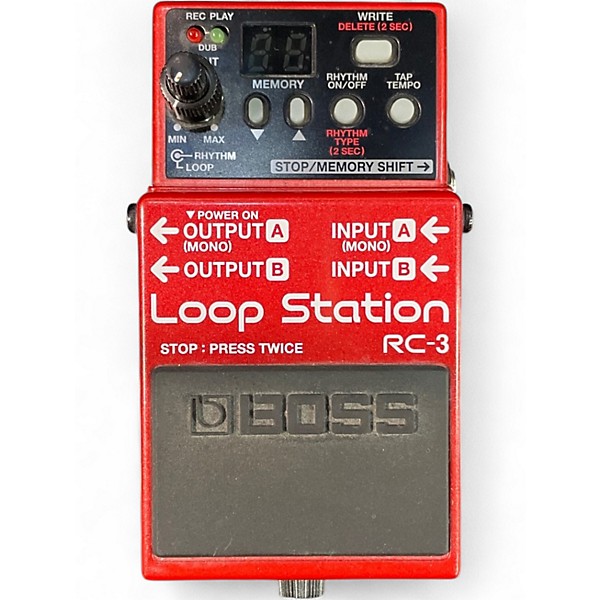 Used BOSS RC3 Loop Station Pedal