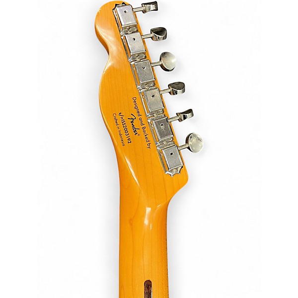 Used Squier Classic Vibe Telecaster Thinline Orange Hollow Body Electric Guitar