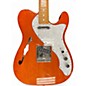 Used Squier Classic Vibe Telecaster Thinline Orange Hollow Body Electric Guitar