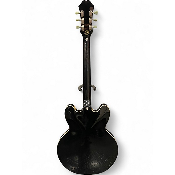 Used Epiphone ES-335 PRO Ebony Hollow Body Electric Guitar