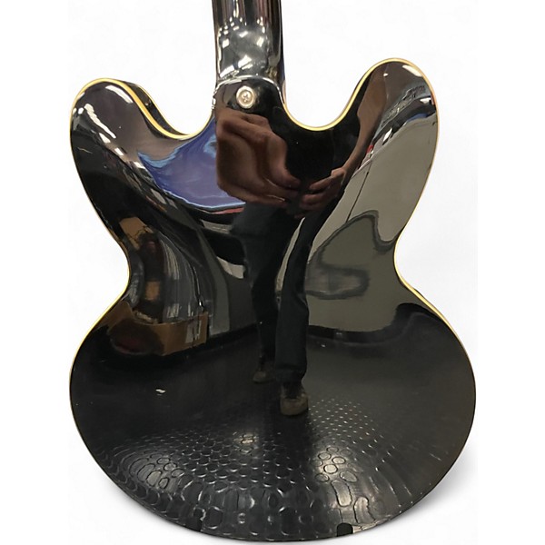 Used Epiphone ES-335 PRO Ebony Hollow Body Electric Guitar
