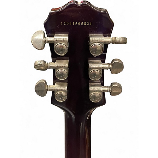 Used Epiphone Les Paul Standard Pro DARK PURPLE BURST Solid Body Electric Guitar