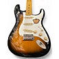 Used 2017 Squier Classic Vibe 1950S Stratocaster 2 Tone Sunburst Solid Body Electric Guitar