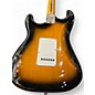 Used 2017 Squier Classic Vibe 1950S Stratocaster 2 Tone Sunburst Solid Body Electric Guitar