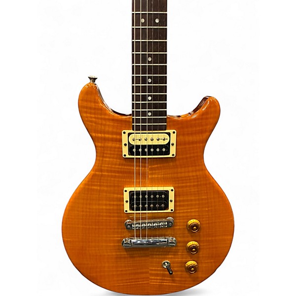 Used Hamer FM special Trans Amber Solid Body Electric Guitar