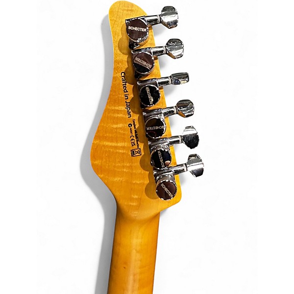 Used Schecter Guitar Research California Classic charcoal burst Solid Body Electric Guitar