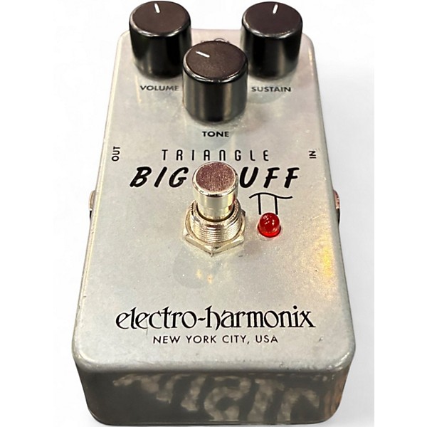 Used Electro-Harmonix Big Muff Triangle Pi Distortion Effect Pedal