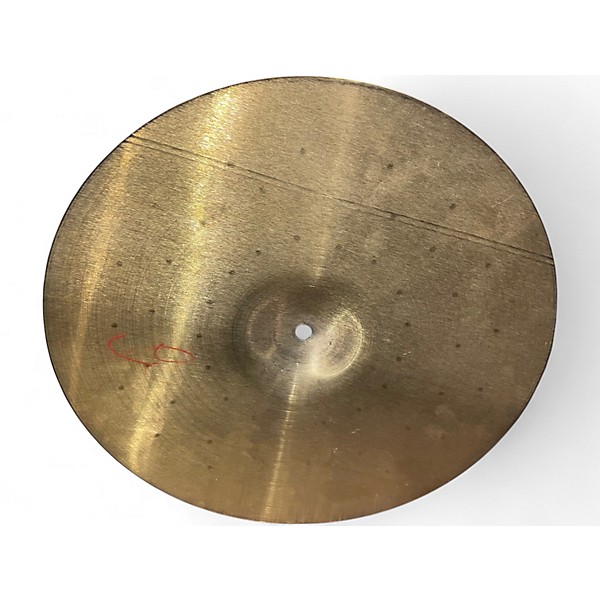Used Wuhan Cymbals & Gongs 14in 457 Heavy Metal Hi Hat Pair Cymbal