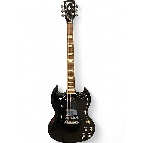 Used 2024 Gibson SG Standard Ebony Solid Body Electric Guitar