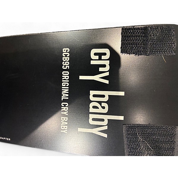 Used Dunlop GCB95 Original Crybaby Wah Effect Pedal