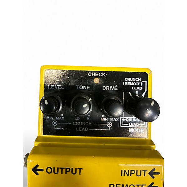 Used BOSS SD2 Dual Overdrive Effect Pedal