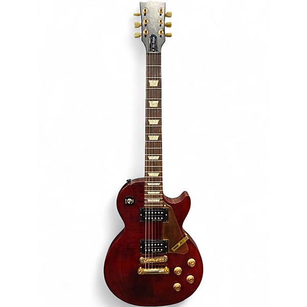 Used 2013 Gibson Les Paul Studio 70's Tribute Wine Red Solid Body Electric Guitar