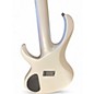 Used Ibanez BTB605MLM Pearl White Matte Electric Bass Guitar