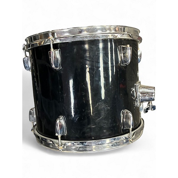 Used Pearl 3 Piece Export Black Drum Kit