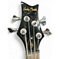 Used Harley Benton 4 String Bass Trans Blue Electric Bass Guitar