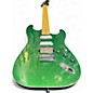 Used 2023 Fender Aerodyne Stratocaster Speed Green Solid Body Electric Guitar