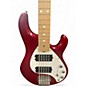 Used Sterling by Music Man STINGRAY 5 Red Electric Bass Guitar