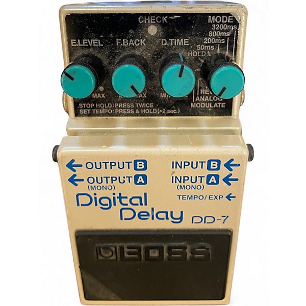 Used BOSS DD7 Digital Delay Effect Pedal